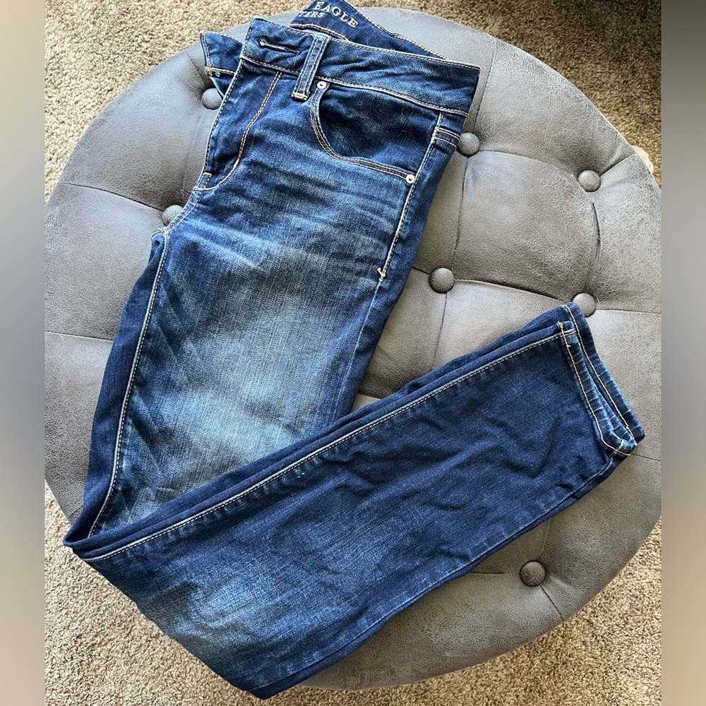 American Eagle Skinny Straight Leg Jeans